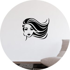 Adesivo de Casa Cabeleireiro Cabelo Mulher