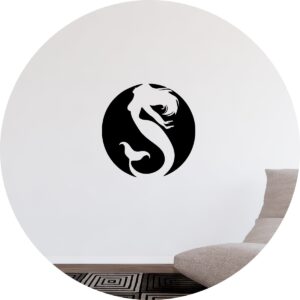 Adesivo de Casa Sereia Mandala Mulher