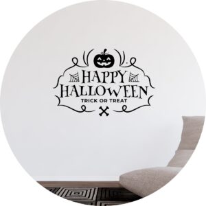 Adesivo de Casa Halloween Dia das Bruxas