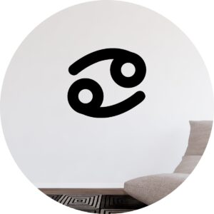 Adesivo de Casa Signo Zodiaco Câncer
