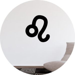 Adesivo de Casa Signo Zodíaco Leão