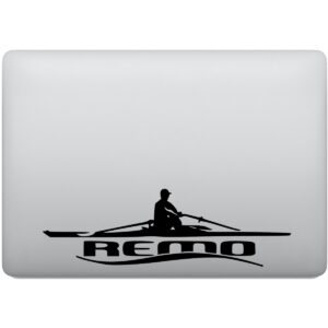 Adesivo de Notebook Esporte Aquático Remo Skiff