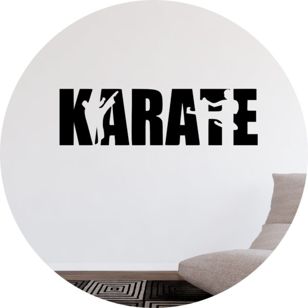 Adesivo de Casa Karate Shotokan Arte Marcial