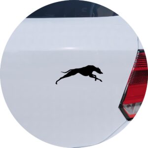 Adesivo de Carro Greyhound Saltando