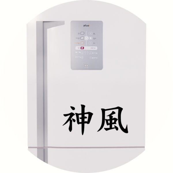Adesivo de Casa Kamikaze Ideograma Kanji