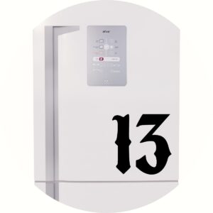 Adesivo de Casa Número Treze 13