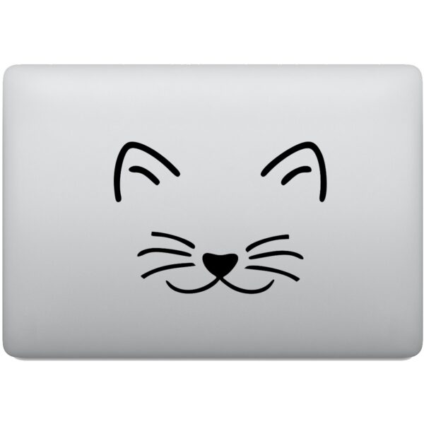 Adesivo de Notebook Sorriso De Gato