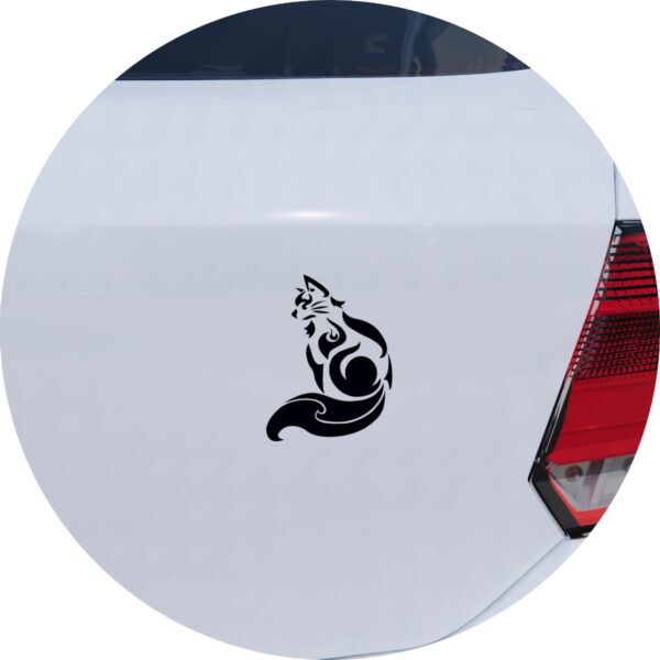 Adesivo de Carro Gato Tribal