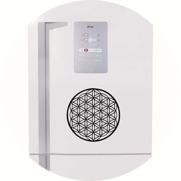 Adesivo de Casa Flor da Vida Geometria Sagrada