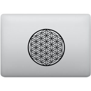 Adesivo de Notebook Flor da Vida Geometria Sagrada