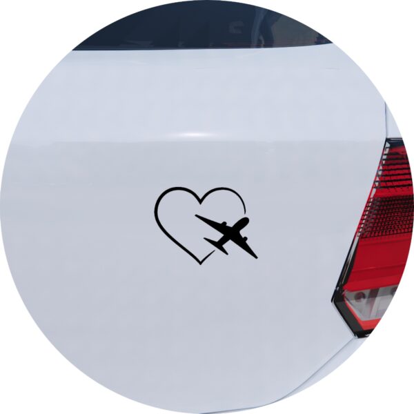 Adesivo de Carro Amor por Viagem e Voar