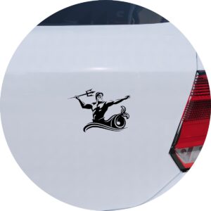 Adesivo de Carro Poseidon Deus dos Mares