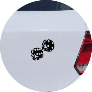Adesivo de Carro Dados Jogo