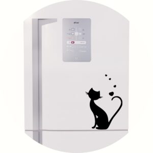 Adesivo de Casa Gato Negro Love Amor