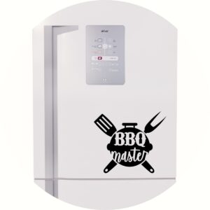 Adesivo de Casa Churrasco Bbq Mestre Churrasqueiro