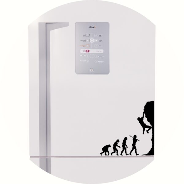 Adesivo de Casa Evolução do Homem Rapel