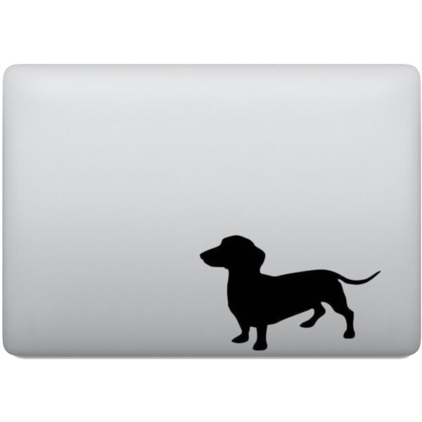 Adesivo de Notebook Basset Dachshund Salsicha