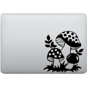Adesivo de Notebook Cogumelos Selvagens da Natureza