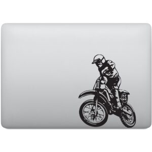 Adesivo de Notebook Motocross Moto Esporte