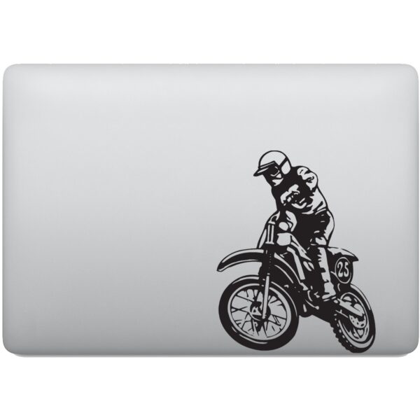 Adesivo de Notebook Motocross Moto Esporte