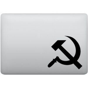 Adesivo de Notebook Foice e Martelo