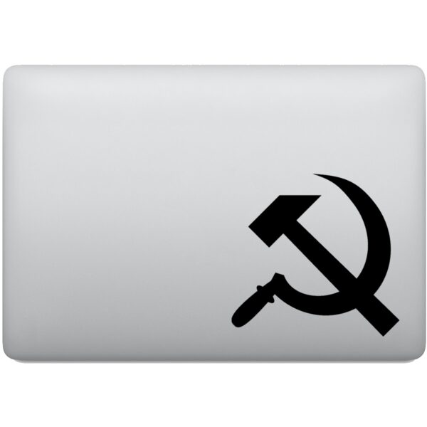 Adesivo de Notebook Foice e Martelo