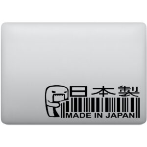 Adesivo de Notebook Made In Japan Domo Kun