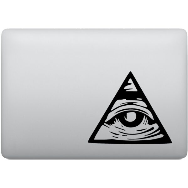 Adesivo de Notebook Olho Que Tudo Vê Piramide