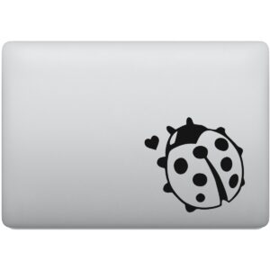 Adesivo de Notebook Joaninha Feminino