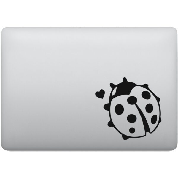 Adesivo de Notebook Joaninha Feminino