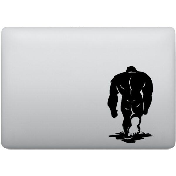 Adesivo de Notebook Pé Grande Monstro Big Foot