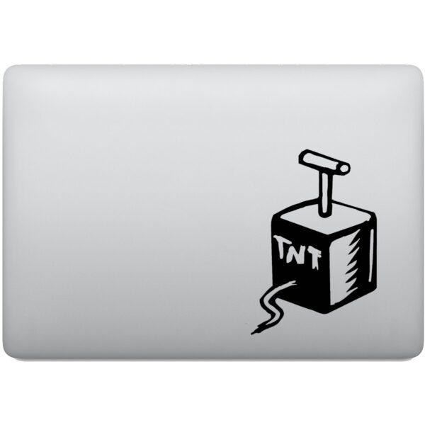 Adesivo de Notebook Tnt Detonador de Dinamite