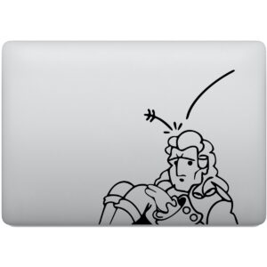 Adesivo de Notebook Isaac Newton