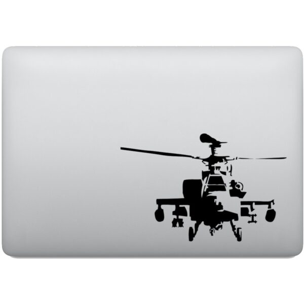 Adesivo de Notebook Helicóptero De Guerra Apache