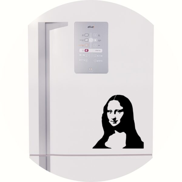 Adesivo de Casa Mona Lisa Leonardo Da Vinci