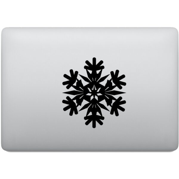 Adesivo de Notebook Floco De Neve
